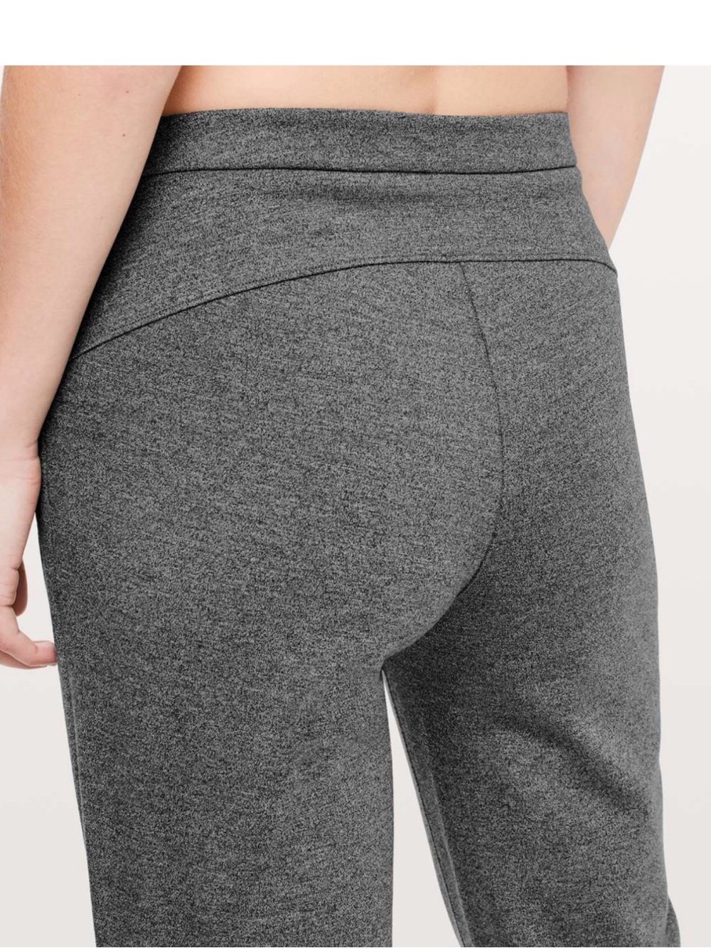 Lululemon On The Move Pant Ponte Heathered Core Dark Grey - Picture 6 of 16